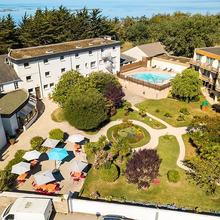 Hotel De La Pointe De Mousterlin Fouesnant Exterior foto